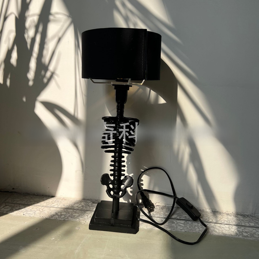Halloween Gothic Classic Decorative Lamp Home Skull Table Lamp Office Culture Resin Crafts